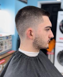 Premium fade at Nate's Barbershop